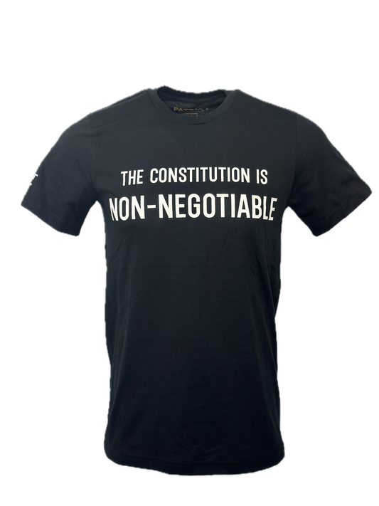 The Constitution is NON-NEGOTIABLE